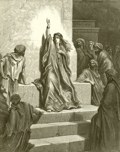 Deborah (gravering) af Gustave Dore