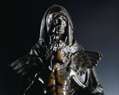 Detalje fra Skæbnen og kærligheden af Gustave Dore