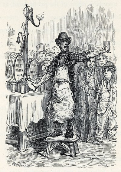 Ingefærølssælger i 1870