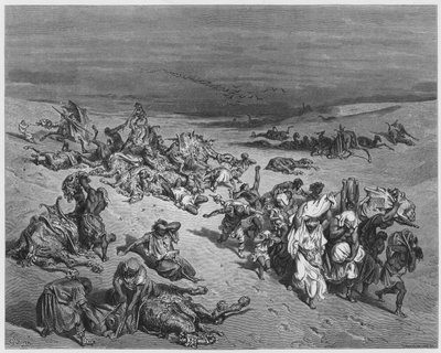 Gustave Dore Bibelen: Dyrenes Murrain af Gustave Dore