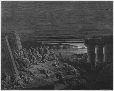 Gustave Dore Bibelen: Mørkets plage af Gustave Dore