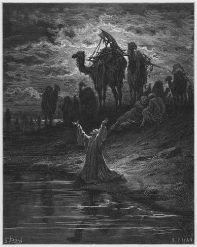 Gustave Dore Bibelen: Jakobs bøn af Gustave Dore