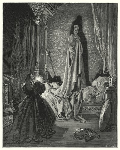 Gustave Dores Don Quixote: "Velsign mig!" råbte hun, 