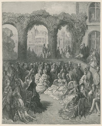 Holland House, Middlesex af Gustave Dore