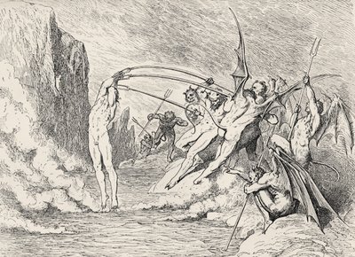 Illustration til The Divine Comedy - Hell (La Divina Commedia, L