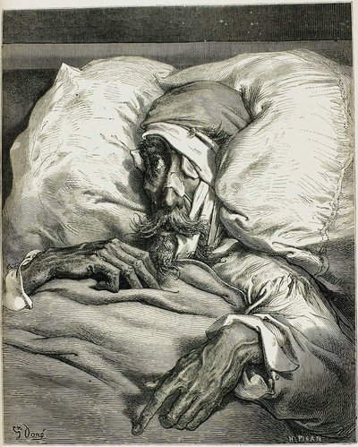 Illustration fra romanen Don Quixote, af Miguel de Cervantes, 1863. af Gustave Dore