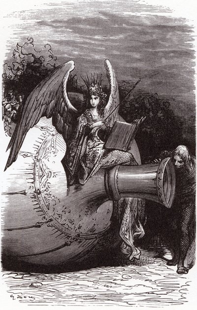 Illustration af Gustave Dore til Francois Rabelais