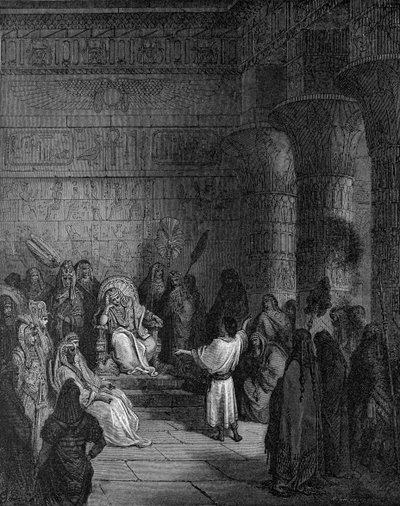 Josef fortolker Faraas drøm af Gustave Dore