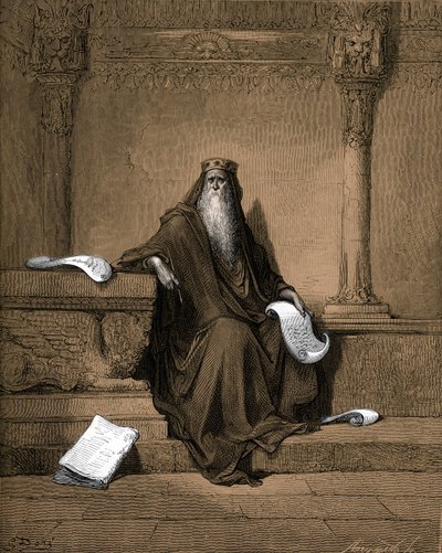 Kong Salomon - Bibelen af Gustave Dore