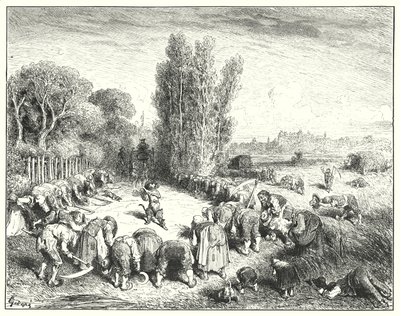 Mesterkatten eller pusset i støvler; Puss In Boots (gravering) af Gustave Dore