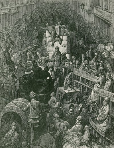 Londons gadebillede af Gustave Dore