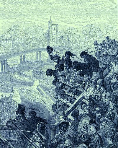 Oxford og Cambridge båd af Gustave Dore