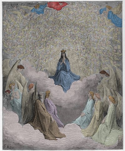 Paradiso, Canto 31: The queen of heaven - af Dante Alighieri af Gustave Dore