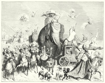 Æselskind; Æselskind (gravering) af Gustave Dore