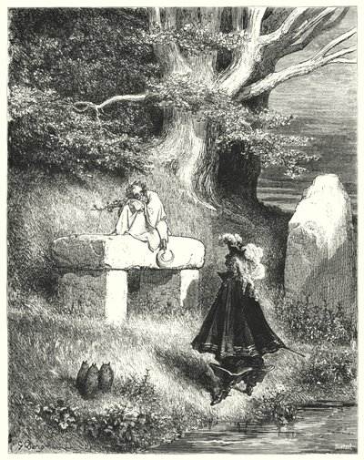 Peau-D "Ane; Donkey Skindani af Gustave Dore