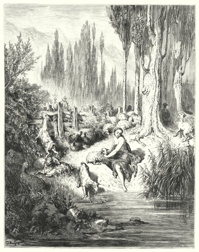 Peau-D "Ane; Donkey Skindani af Gustave Dore