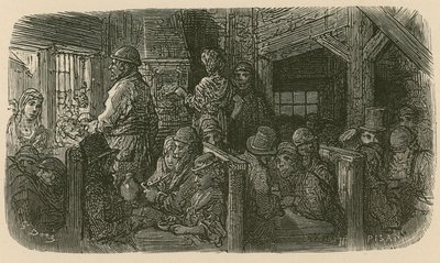 Petticoat Lane kaffebar af Gustave Dore
