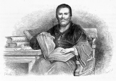 Portræt af Rabelais - af Gustave Doré af Gustave Dore