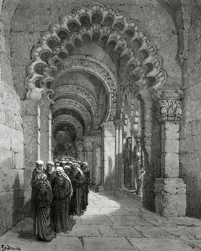 Procession af Damsels Mourning, fra 