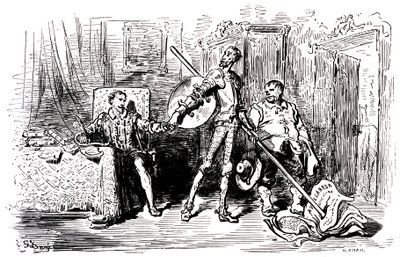 Prolog til Don Quijotes eventyr af Gustave Dore