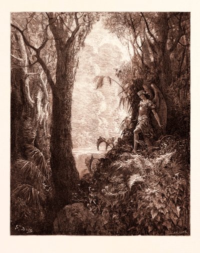 Satan i Paradis af Gustave Dore