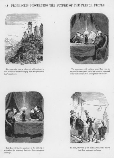Skitser Humoristisk og Grotesk af Gustave Dore (gravering) af Gustave Dore