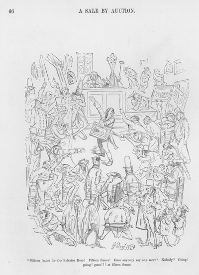 Skitser Humoristisk og Grotesk af Gustave Dore (gravering) af Gustave Dore
