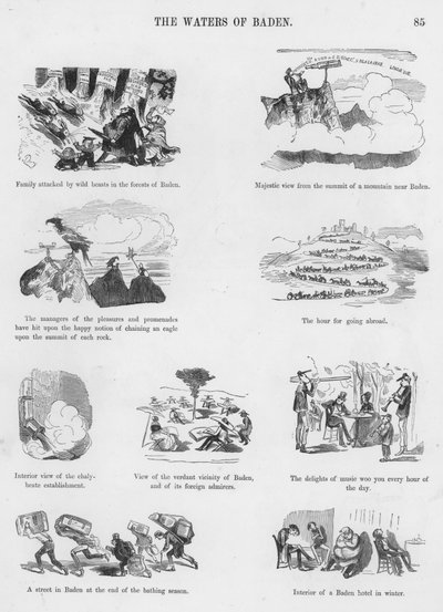 Skitser Humoristisk og Grotesk af Gustave Dore (gravering) af Gustave Dore