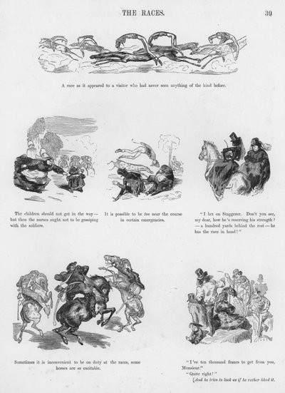 Skitser Humoristisk og Grotesk af Gustave Dore (gravering) af Gustave Dore