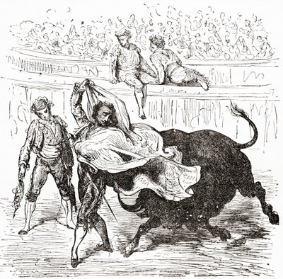 Spanien. Fra Life and Reminiscences of Gustave Dore, udgivet i 1885. af Gustave Dore