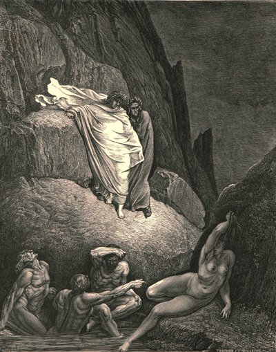Thais er dette, skøgen, c1890. af Gustave Dore