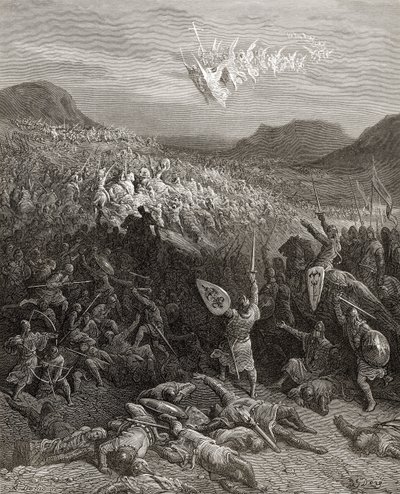 Slaget ved Nicaea i 1097, illustration fra 