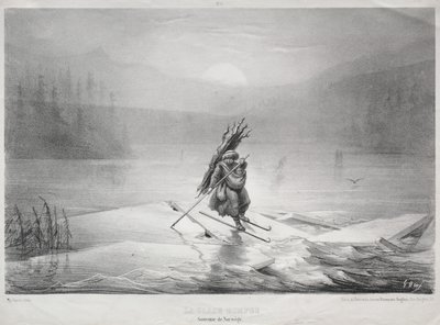 The Breaking Ice, Souvenir fra Norge af Gustave Dore
