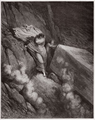 Den guddommelige komedie (La Divina Commedia, La Divine Comedie), Inferno, Canto 11: Pave Anastasius II