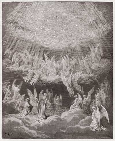 Den guddommelige komedie af Gustave Dore