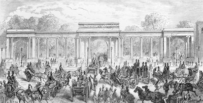 Indgangen til Hyde Park, fra 