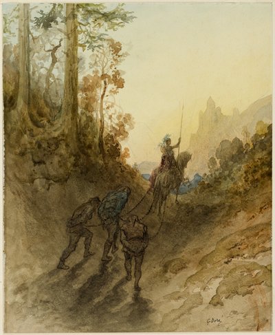 Giganterne er fanget af Gustave Dore