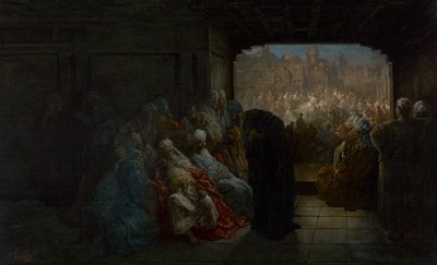 Kajfas Hus, 1875 af Gustave Dore