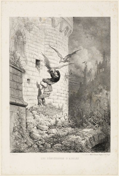 Jægerne af ørnereder af Gustave Dore