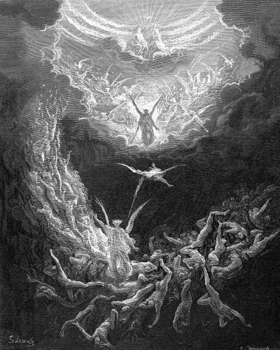 Den sidste dom, 1865-1866 af Gustave Dore