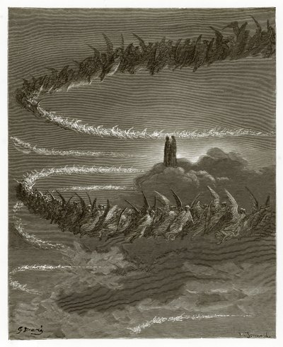 Ånderne i Jupiter af Gustave Dore