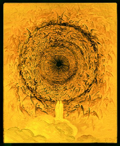 The Vision of the Empyrean, illustration fra 
