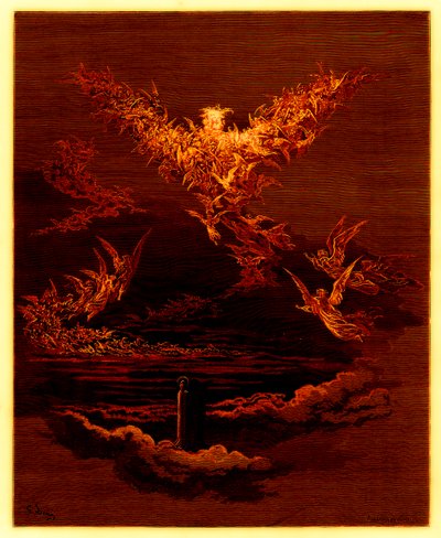 The Vision of the Sixth Heaven, illustration fra 