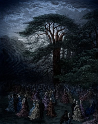 Victoriansk fest i London, Chiswick af Doré af Gustave Dore