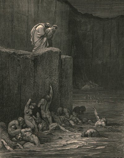 Hvorfor grådigt bøjer således mere på mig, c1890. af Gustave Dore