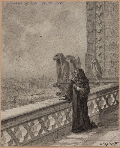 Claude Frollo. af Gustave Fraipont