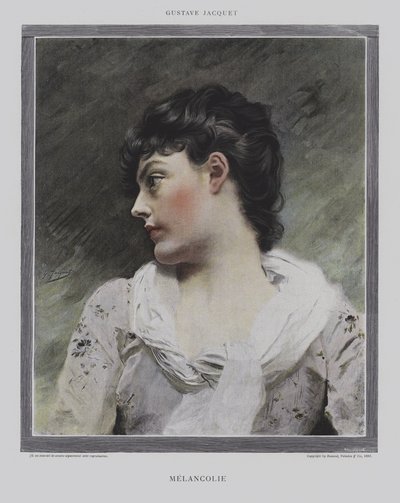 Melankoli af Gustave Jacquet