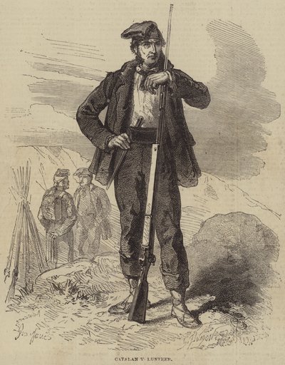 catalansk frivillig af Gustave Janet