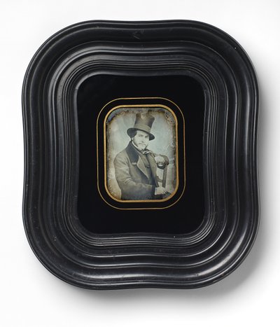 [En gentleman, muligvis Frédéric Brisson] af Gustave Le Gray