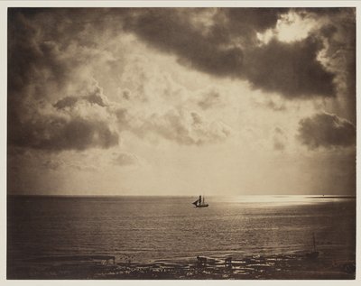 Brig on the Water, 1856 af Gustave Le Gray